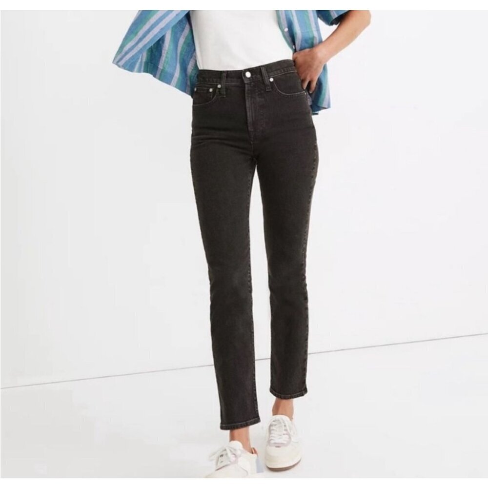 Madewell Black High Waist  The Perfect vintage  Jeans Women's Size 26